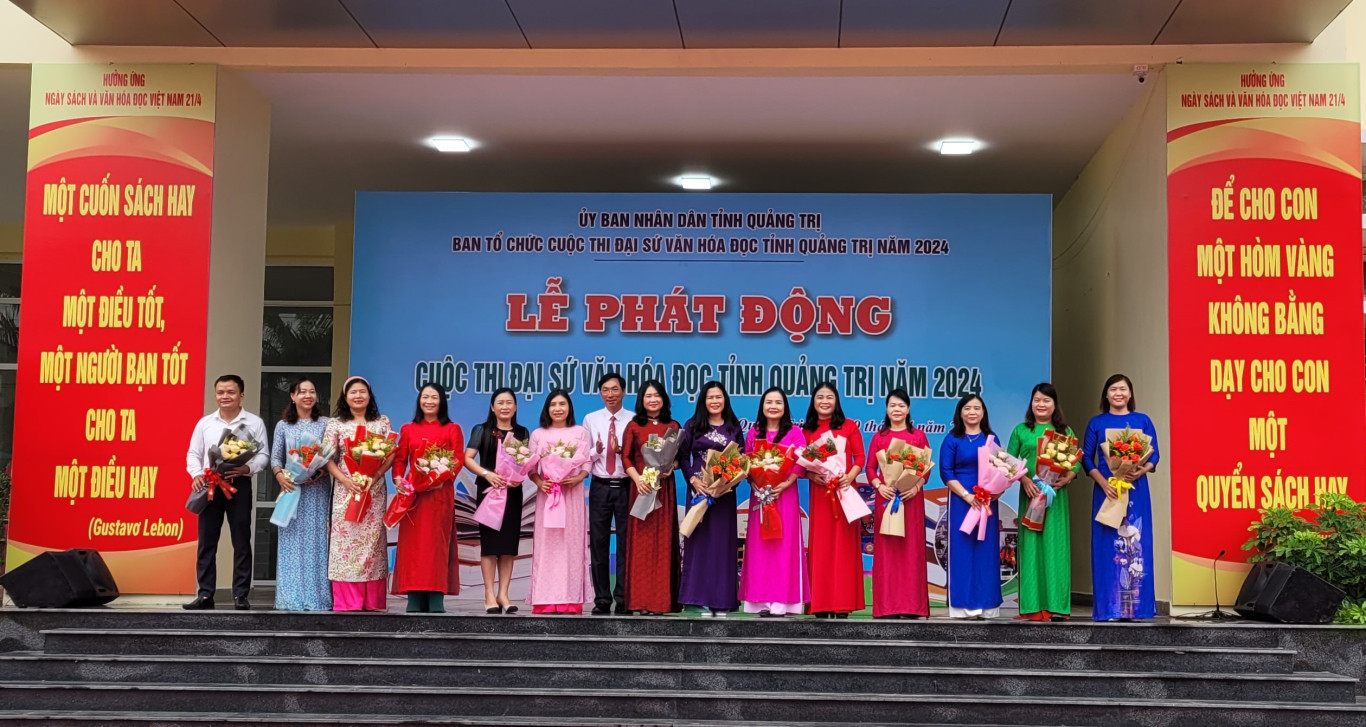 Lễ phát động Cuộc thi Đại sứ Văn hóa đọc tỉnh Quảng Trị năm 2024